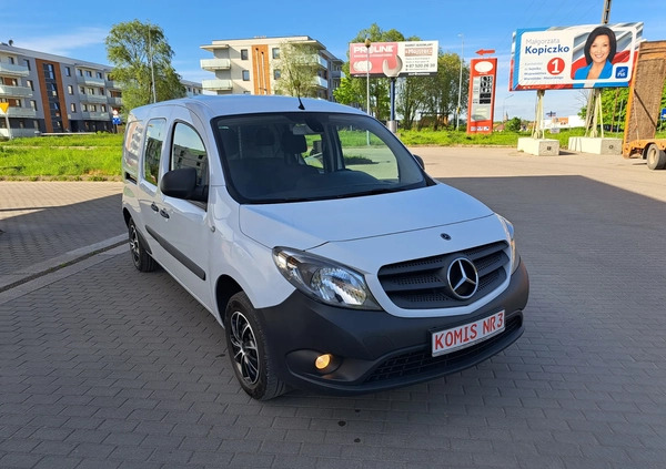 Mercedes-Benz Citan cena 36900 przebieg: 243000, rok produkcji 2015 z Gąbin małe 466